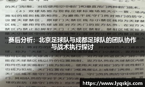 赛后分析：北京足球队与成都足球队的团队协作与战术执行探讨